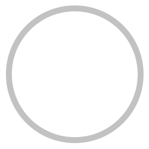 A circle with a gray stroke, green background with the word App Store  inside